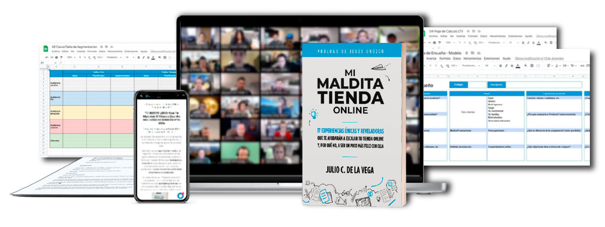 Extras del Libro Mi Maldita Tienda Online 